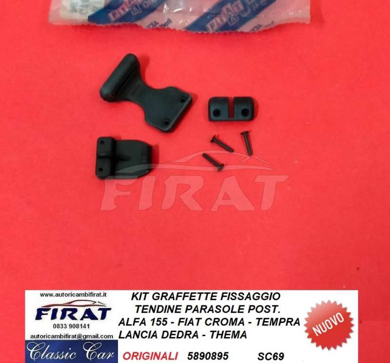 GRAFFETTE FISSAGGIO TENDINE FIAT CROMA-LANCIA DEDRA-155 (5890895
